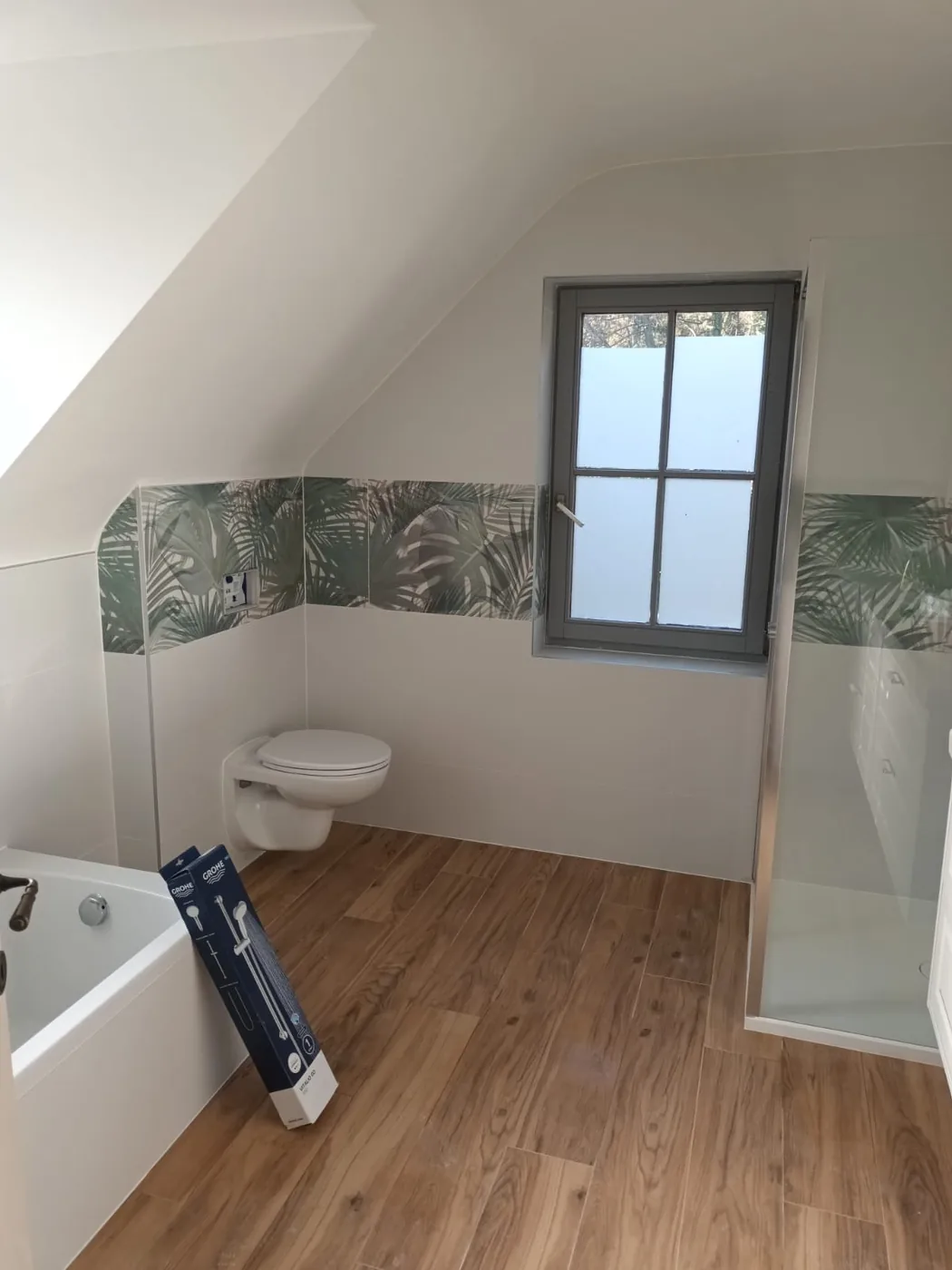 Salle de bains rénovée
