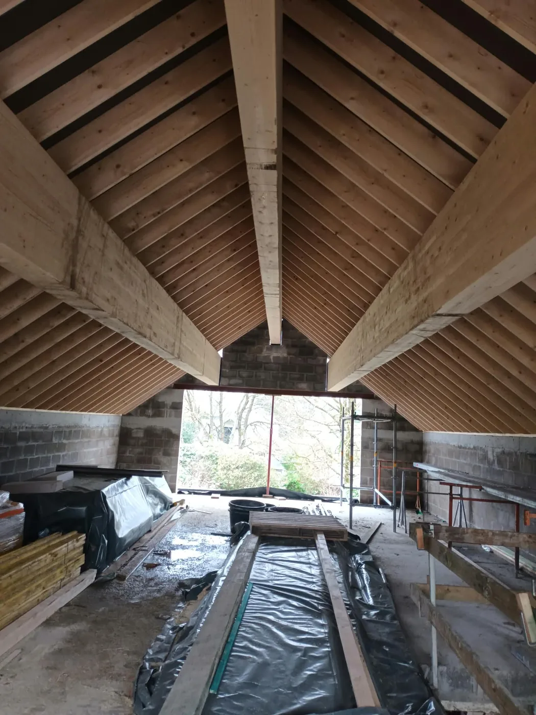 Travaux de charpente